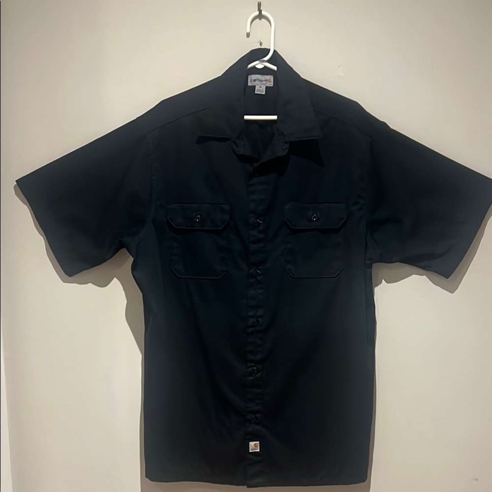 Carhartt Men's Black Short Sleeve Shirt
